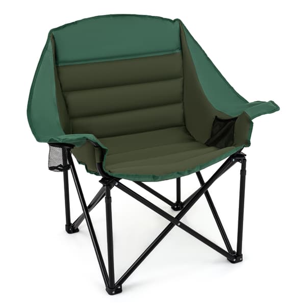 Campingstol 92x69x103,5 cm grøn