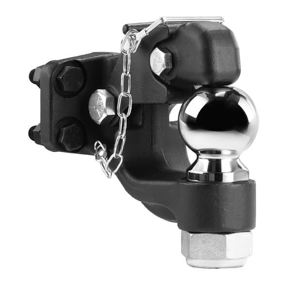 Pintle-koukku, 165x115x185 mm, musta, teräs