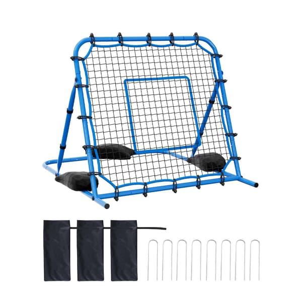 Fodbold Rebounder Net 119,5x113,5x142 cm sort jernramme