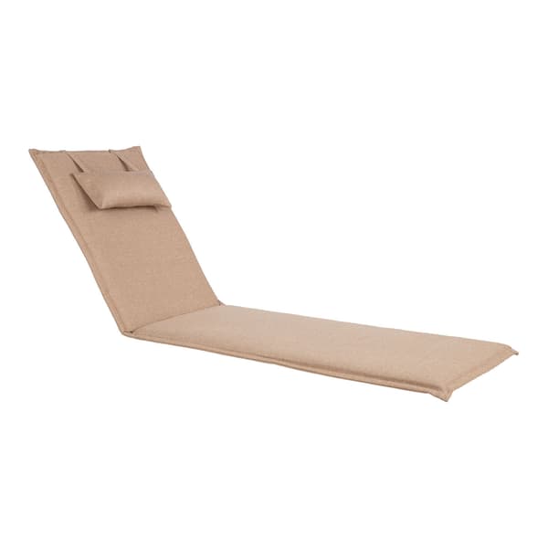 Pude til stol WICKER 55x195x3 cm, beige