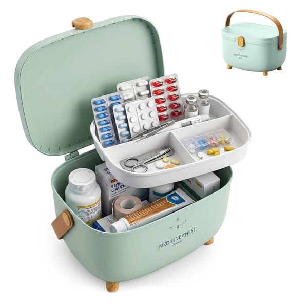Medicinsk boks plast opbevaring, Kodustaar