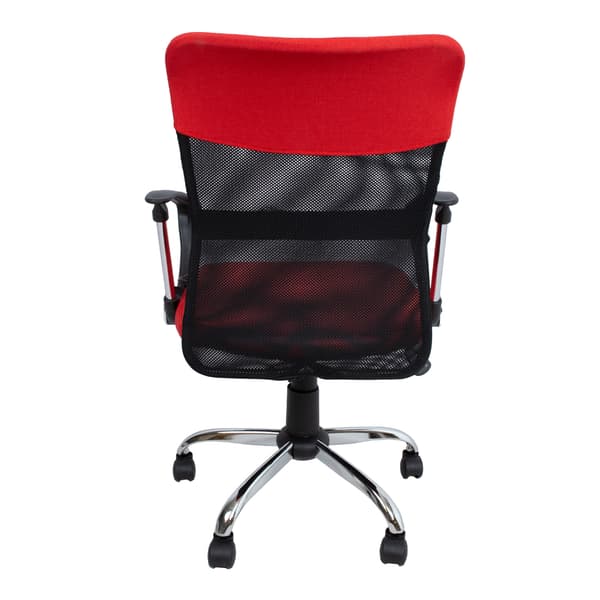 Kontorstol DARIUS 57x57x93-103 cm Rød