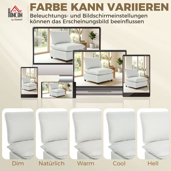 Accentstol 74x85x78 cm Grå Kunstlæder