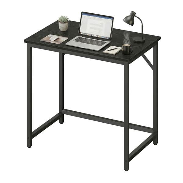 Skrivebord, 50x80x76 cm, Sort