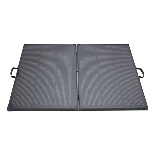 Solpanel, 200W foldbar monokrystallinsk, 119x90x3,3 cm, bærbar