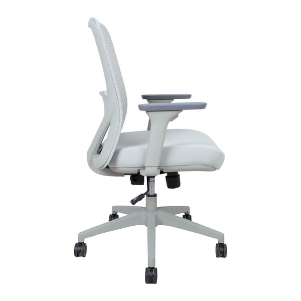 Kontorstol SEVERO 63x57x94-102 cm Grå
