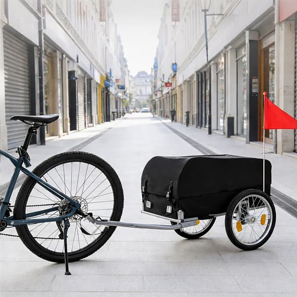 Cykel Lastvagn, 59x124x69 cm, Fällbar, Kodustaar