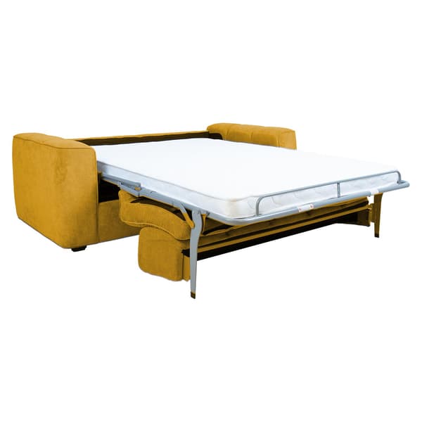 Soffa Säng STELLA 206x94x70 cm gul