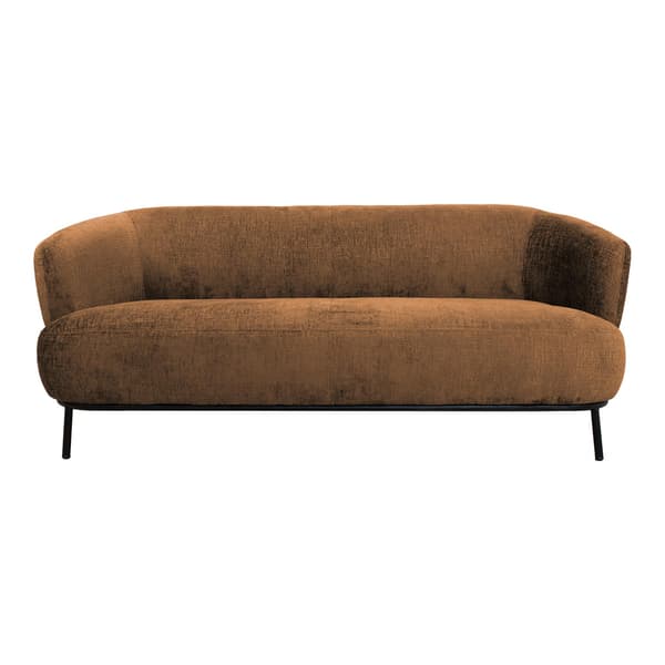 Soffa GEMALA 200x84x82 cm orange tyg