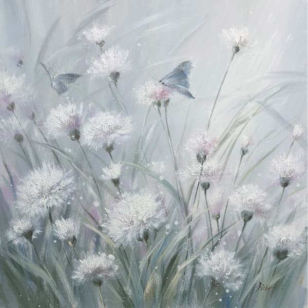 Oljemålning Maskros 60x60 cm