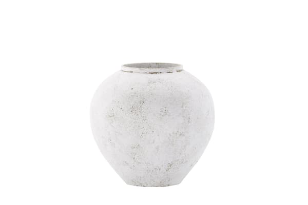 Maljakko, Maapallo, 25 cm, Beige