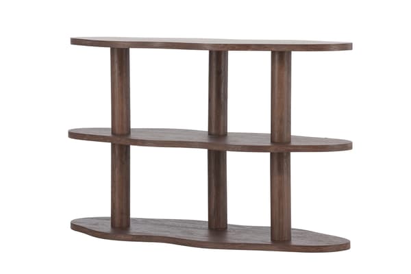 Hylly Moln 120x45x75 cm Ruskea MDF