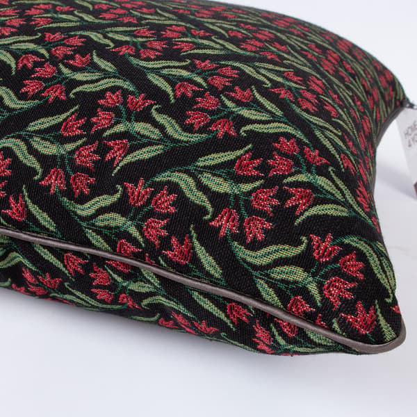 Pude HOLLY 45x45 cm Brun Stof