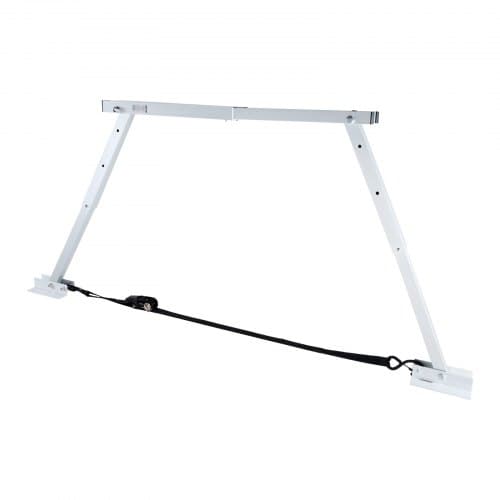 Husvagnsstabilisator, 137,5x111x71,1 cm, Silver, Fällbar