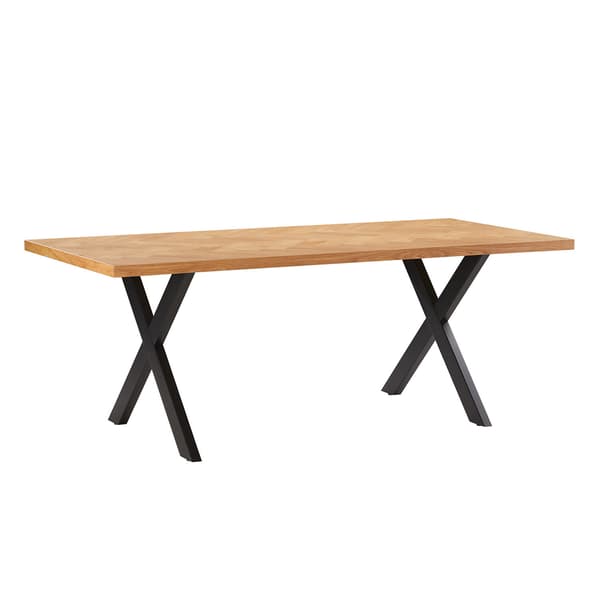 Matbord ROWAN 200x90x75 cm Ek