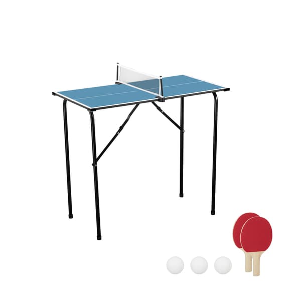 Bordtennisset, Mini, 80x45x10 cm, Grön, Kodustaar