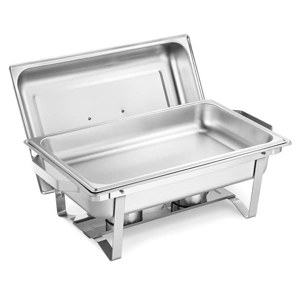 Chafing Dish Sæt, 4 stk., 61,5x34,5x32,5 cm, Rustfrit Stål
