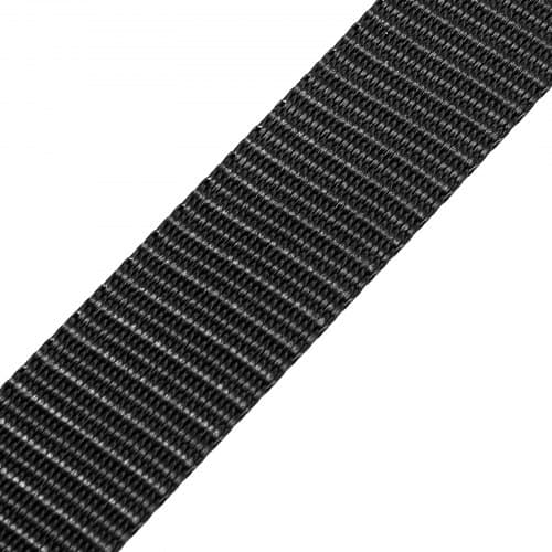 Kiristysliinat, 25.4x487.7 cm, 4 kpl, musta, polyesteri