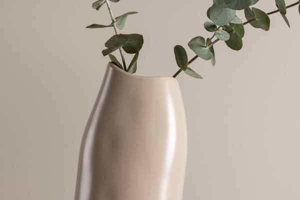 Maljakko, Ernst, 23x12x9 cm, Beige