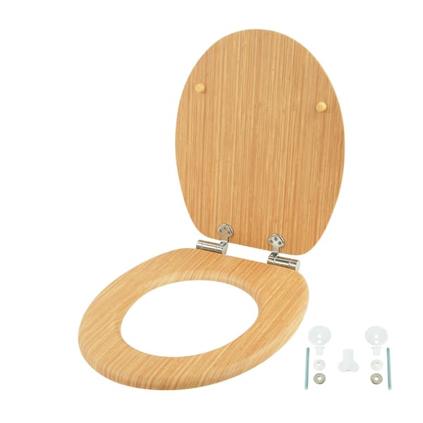 WC-istuin, Soft-Close, MDF, Kodustaar
