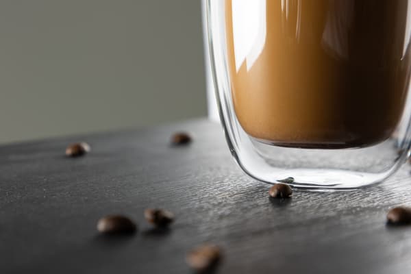 Kaffekop, Ria, 8x14 cm, Klar, Glas