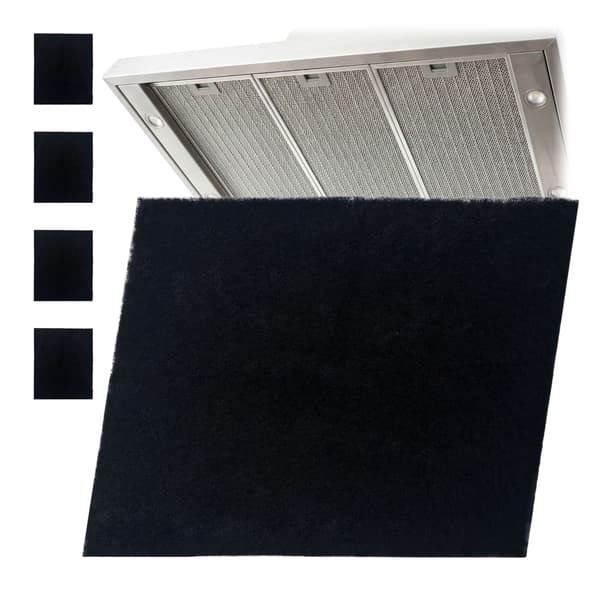Emhættefilter 0,5x57x47 cm Sort Polyester, Kodustaar