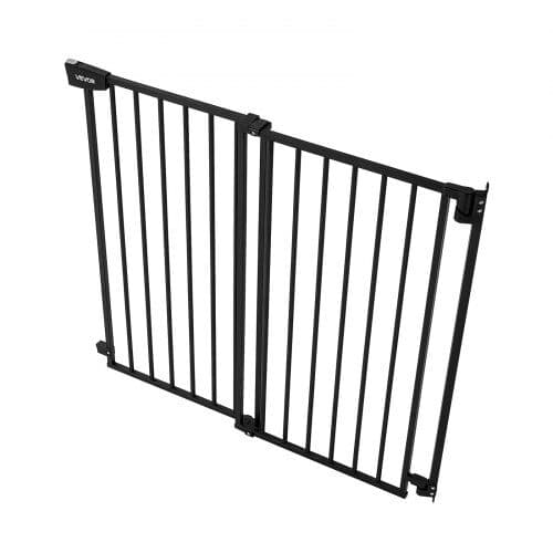 Babygrind til trapper 72-108.5x76 cm sort