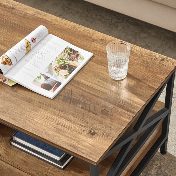 Soffbord, 100x55x45 cm, Svart