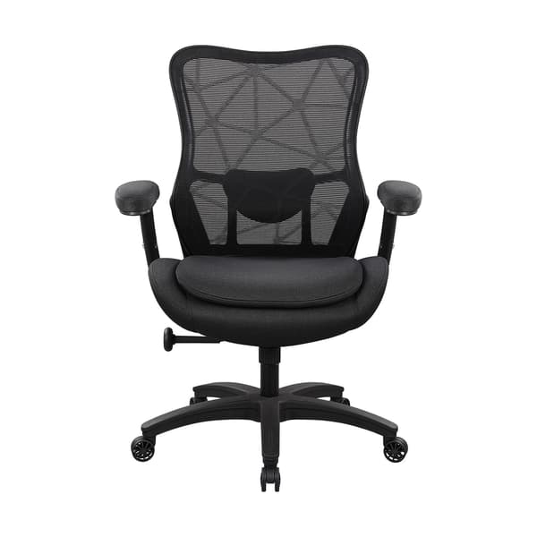 Kontorstol DEMI 76x67x103–113 cm Sort