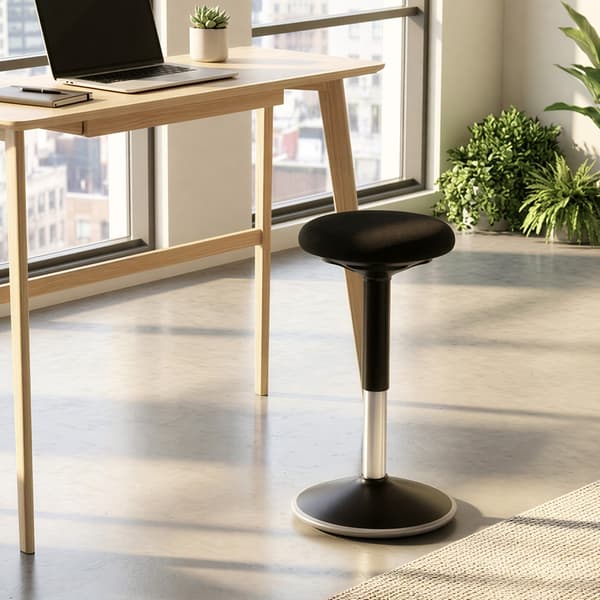 Kontorstol Ergonomisk Arbejdsstol 60x82 cm Sort