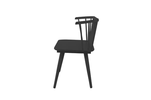 Ruokasohva Bobby 120 cm Musta Kuminpuu
