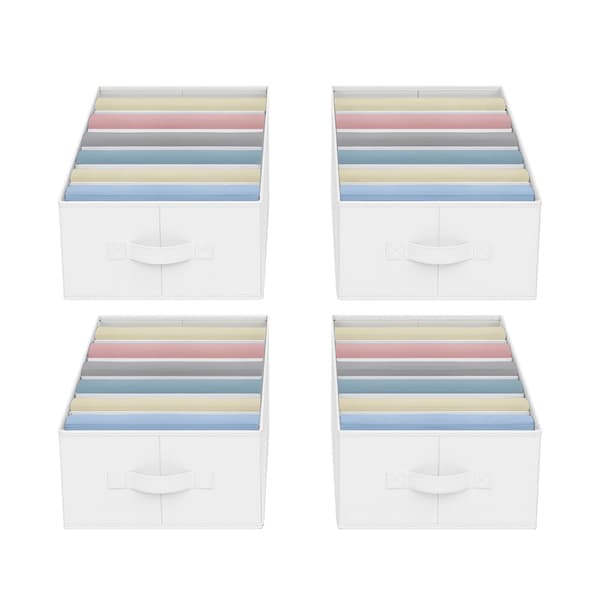 Garderobsorganisatör set, 42x30x17 cm, grå
