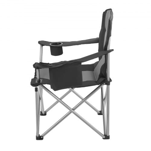 Campingstol, 98x63x99 cm, Svart, Fällbar