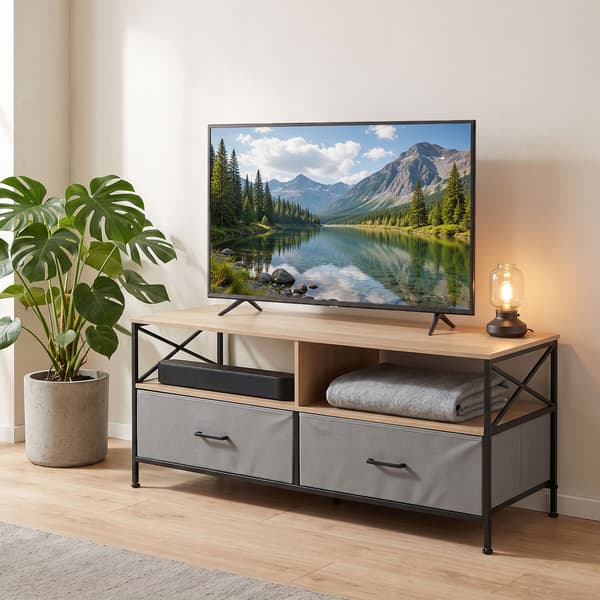 TV-lowboard med opbevaring, Kodustaar