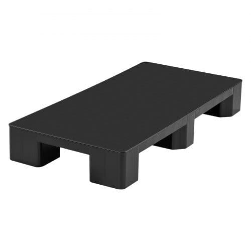 Plastpaller 2 stk 1000x500x136 mm sort