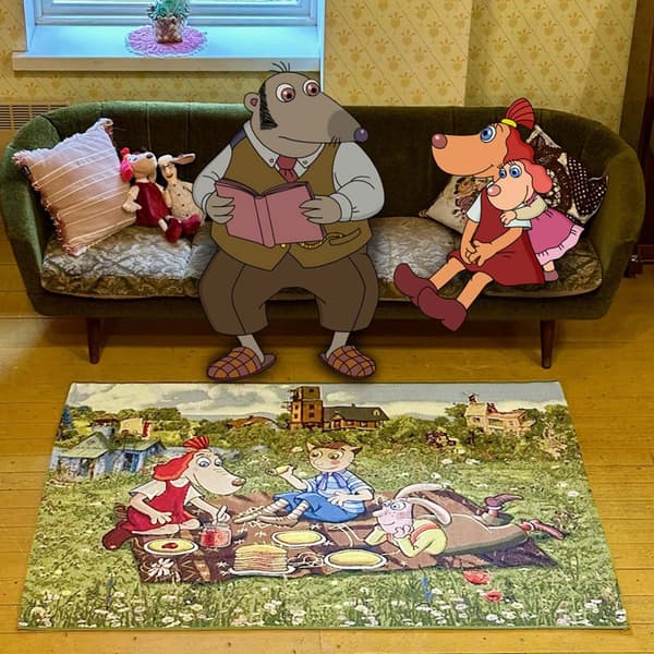 Tæppe LOTTE-2 120x180 cm, polyester