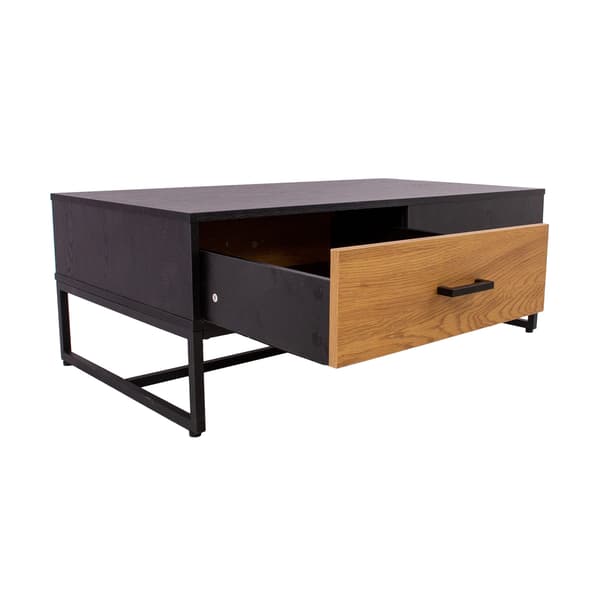 Sofabord AMSTERDAM 110x60x40 cm Eg Sort