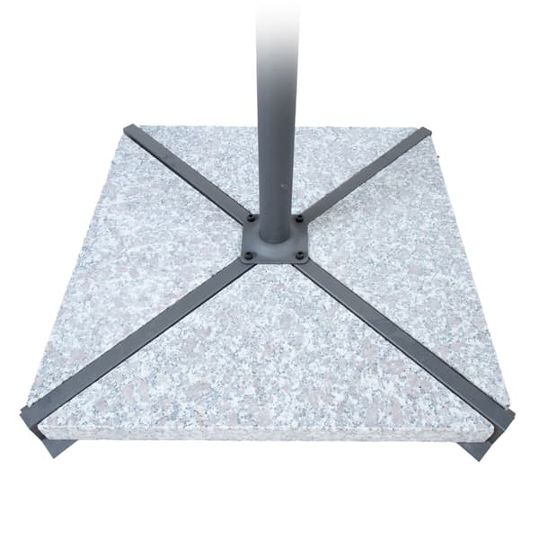 Parasolfod Sten 47x47x5 cm Granit