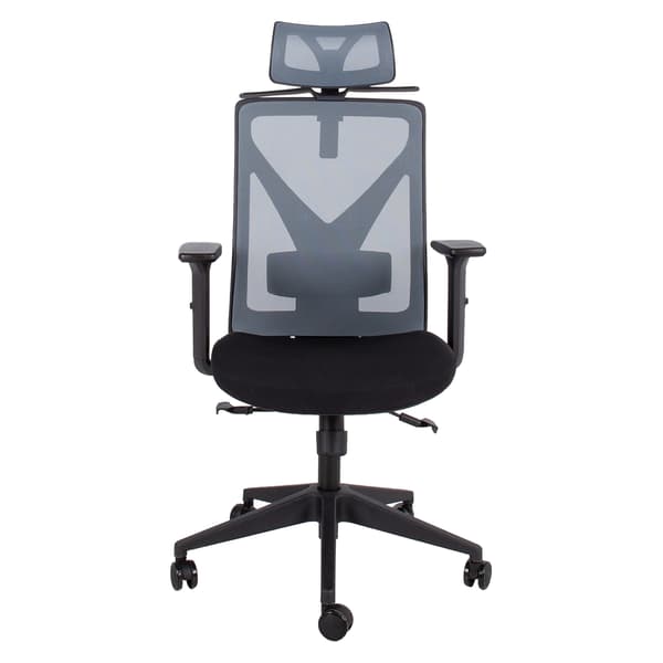 Kontorstol MIKE 64x65x115-125 cm Grå