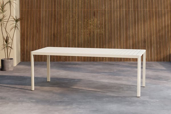 Ruokapöytä Giardini 200x90x72 cm Beige
