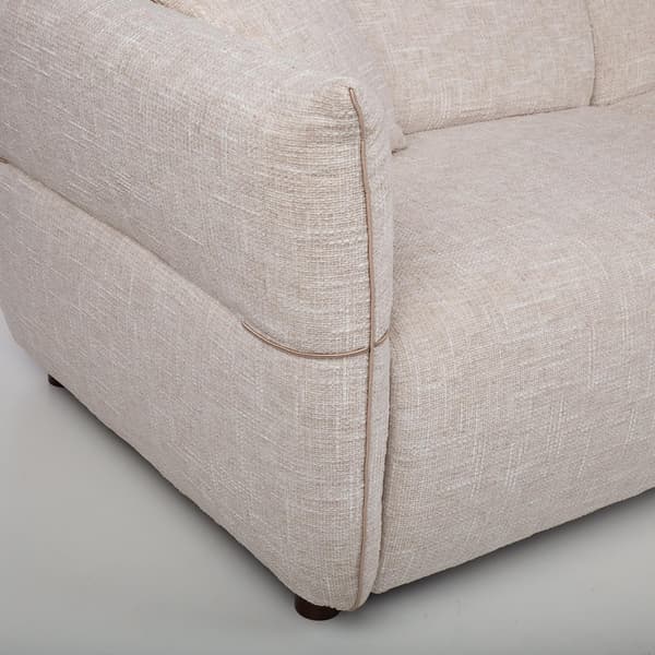 Soffa CALLA 220x100x92 cm vit tyg