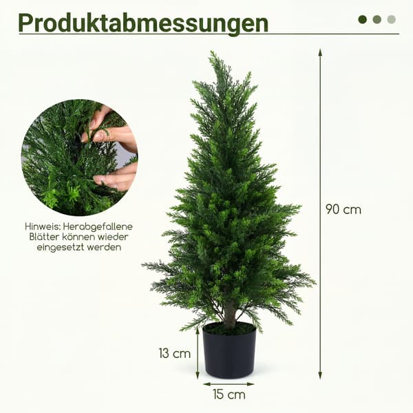 Tekojalavat 2 kpl 90 cm vihreä/musta
