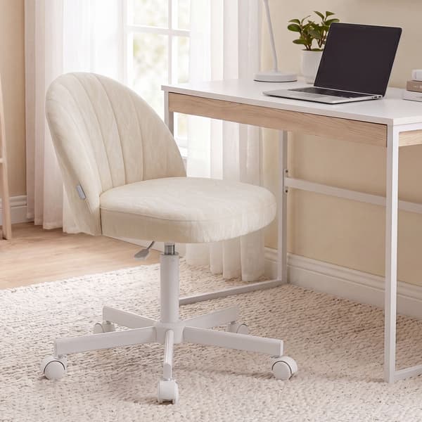Makeupstol, Kontorstol, PU-læderoverflade