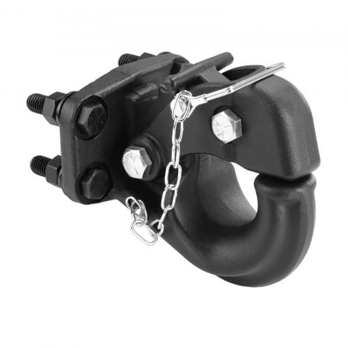 Pintle-krog, 15x11,5x15 cm, Sort, Stål