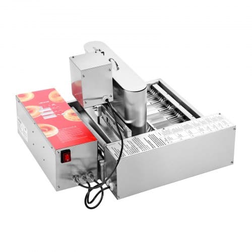 Donutmaskine, Kommerciel Automatisk 6 Rækker, Rustfrit Stål, Elektrisk