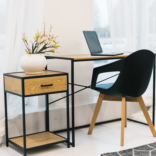 Tuoli STUART 58x57x82 cm Musta