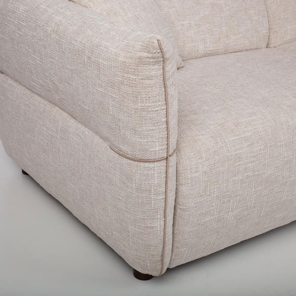 Soffa Calla 184x100x92 cm vit tyg