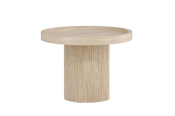 Sidebord 60x45 cm Beige MDF