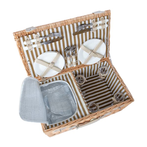 Picknickkorg 54x34x21 cm, keramik