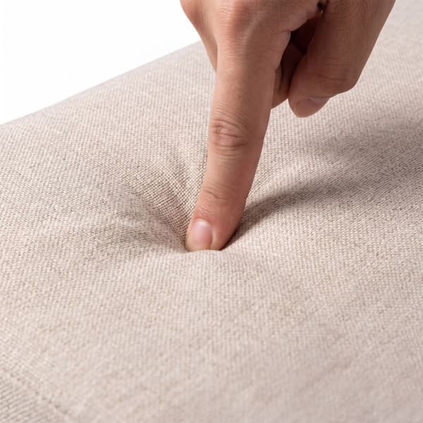 Sammenklappelig skammel, beige nuancer, Kodustaar